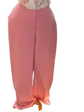 Express Editor Straight Ankle Pants Pink Size 14 NWOT Work Dress Pants